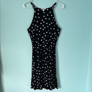 Bar lll Black Polka Dot Dress